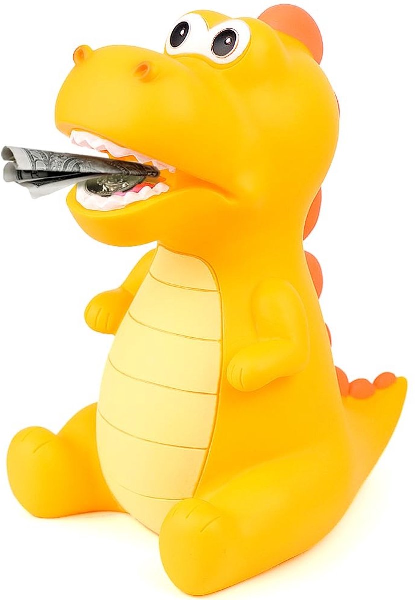 Solidchoice - Dino Spaarpot voor Kinderen, Veilige PVC Spaarpot