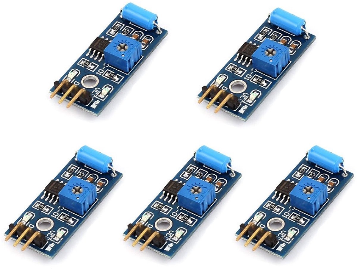 Solidchoice - Set van 5 Vibratiesensor Modules voor Arduino