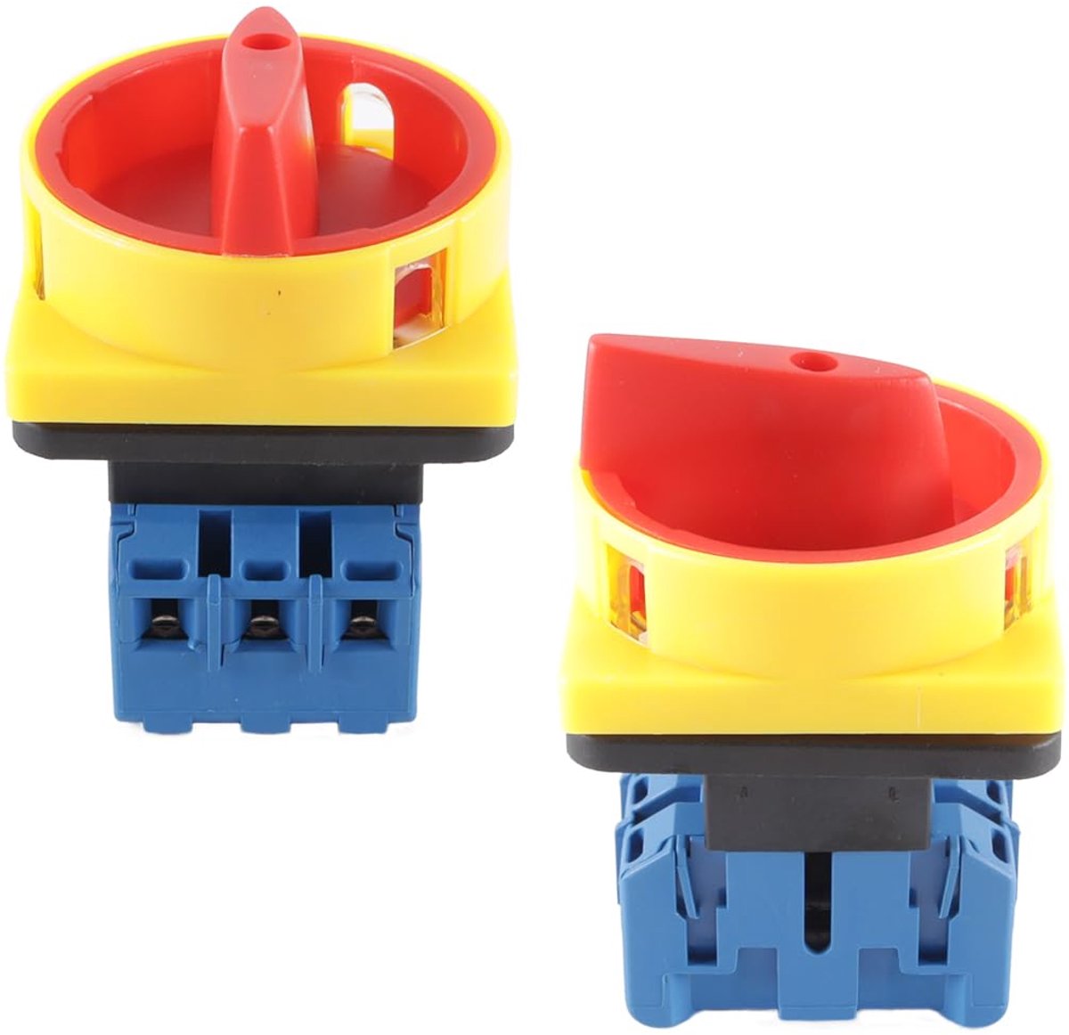 Rotary cam switch 32A - 3-pins - brandwerende kunststof - ideaal voor machines - ShopVlot