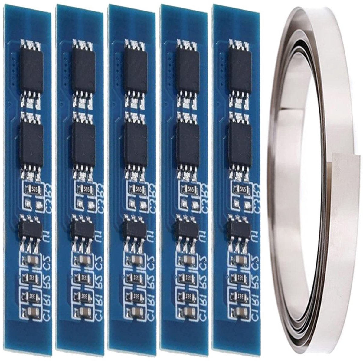Solidchoice - 5 Stuks Lithium Batterij Beschermbord voor 18650 Accu's