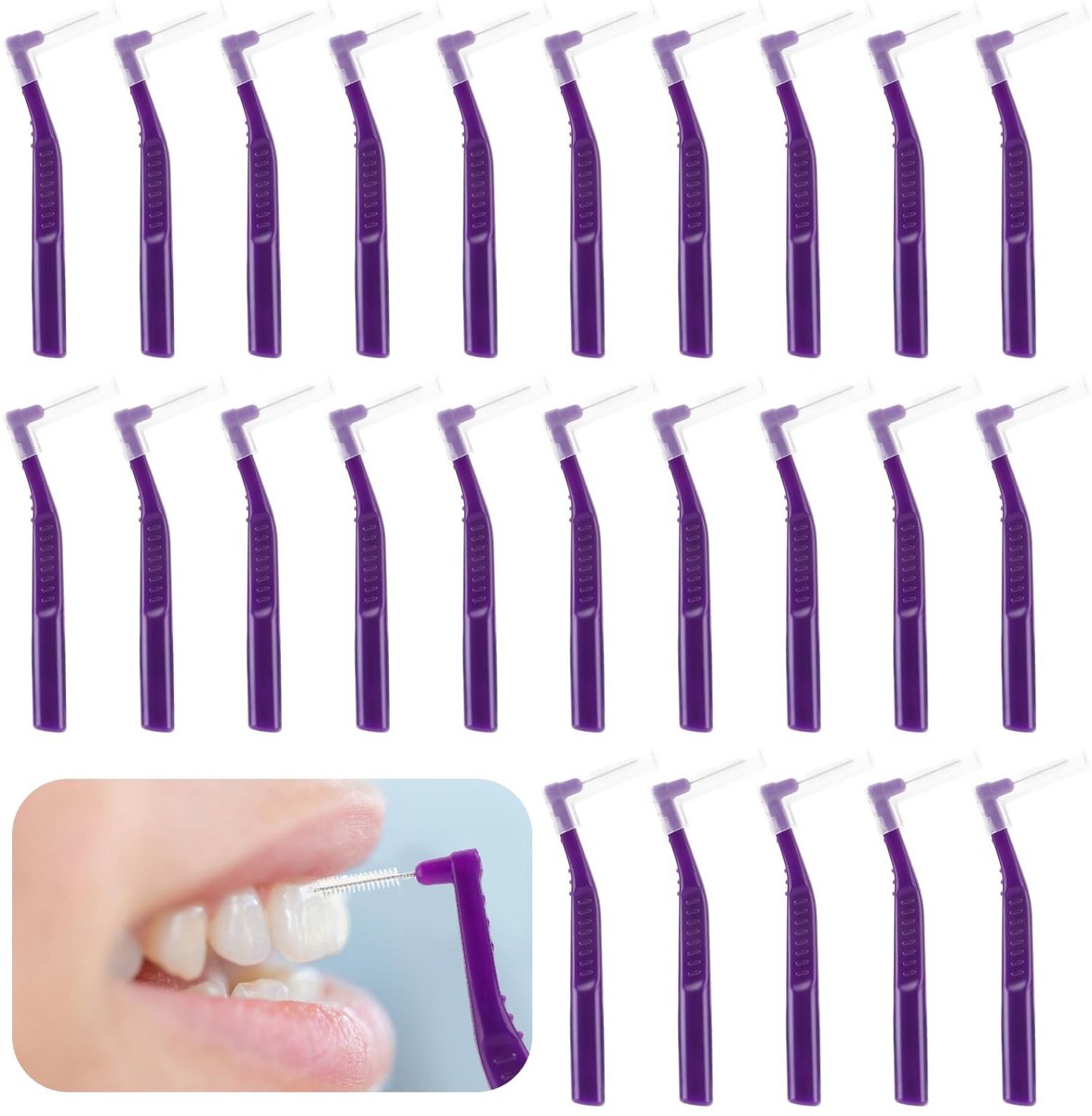 Solidchoice - Set van 25 Interdental Borstels voor Tanden en Tandvlees