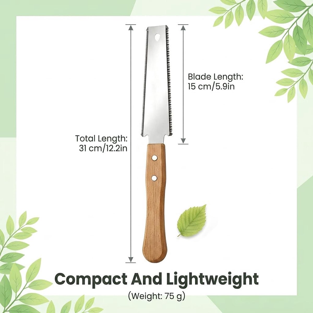 Japanse handzaag voor hout - 11/17 TPI fijnzaag - SK5-staal - nauwkeurige sneden - ShopVlot