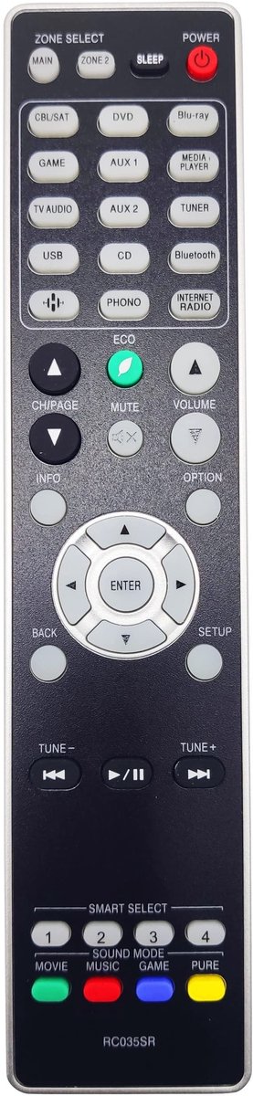 Solidchoice - Afstandsbediening voor Marantz Ontvangers