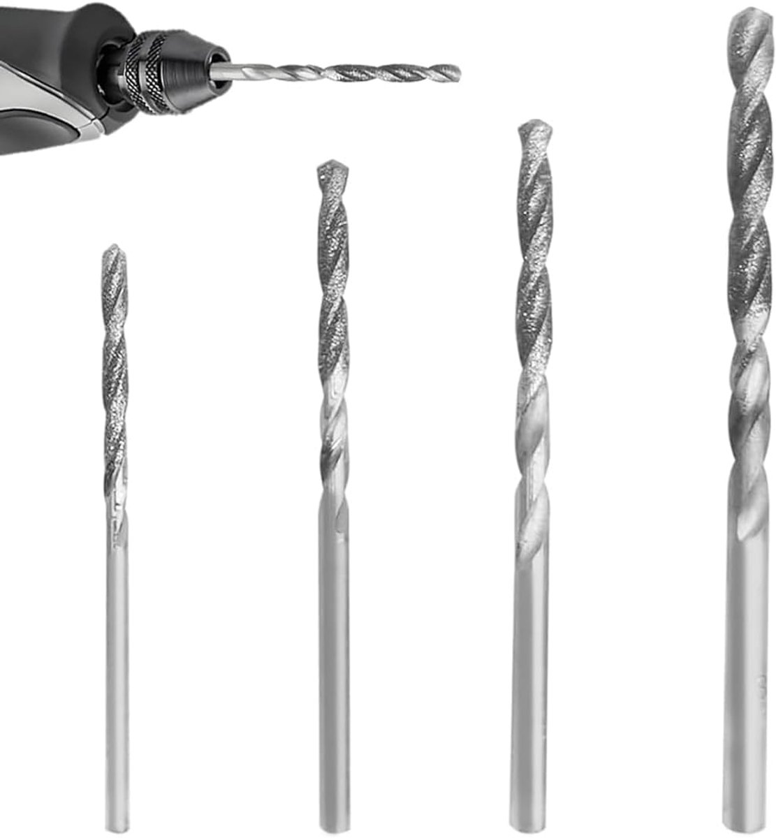 Spiraalboorset 4 stuks - staal - hoge hardheid - boorgereedschap voor metaal - ShopVlot