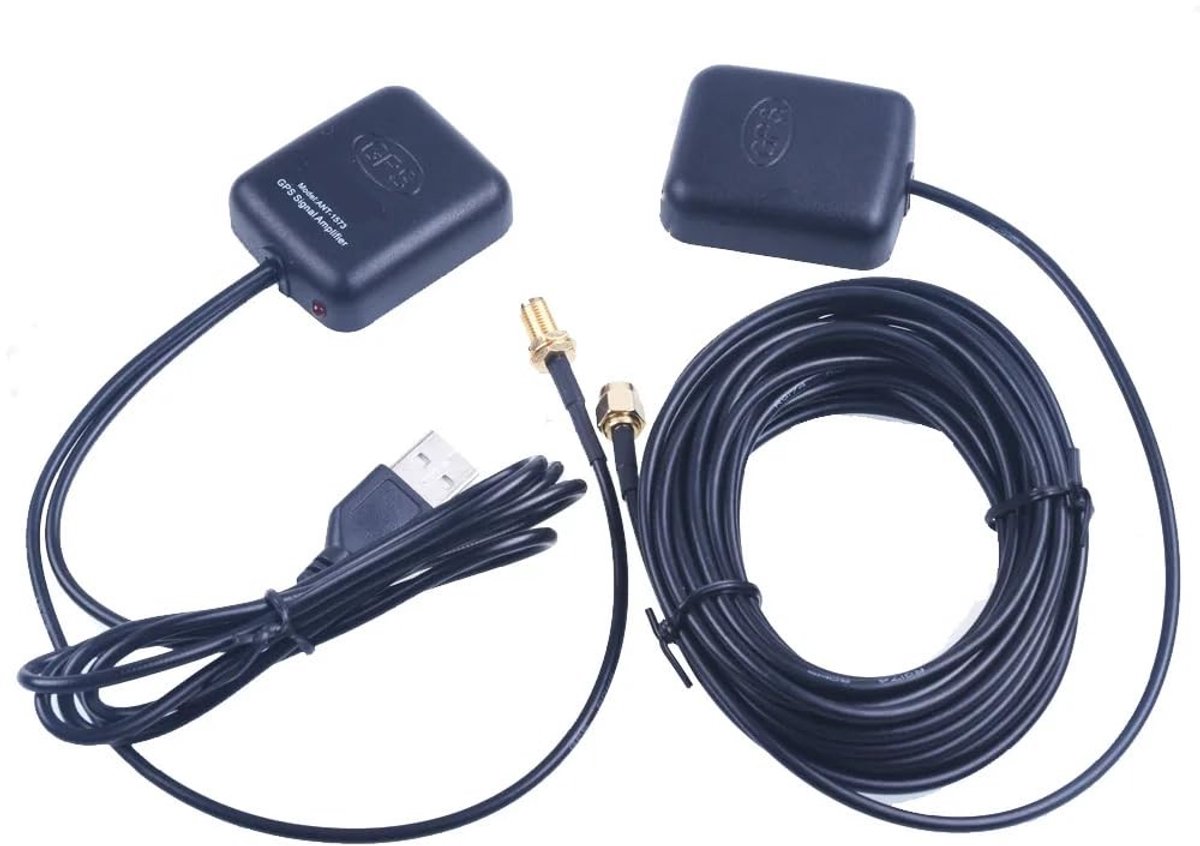 Solidchoice - Flexibele GPS Antenne voor Auto met 5 Meter Kabel