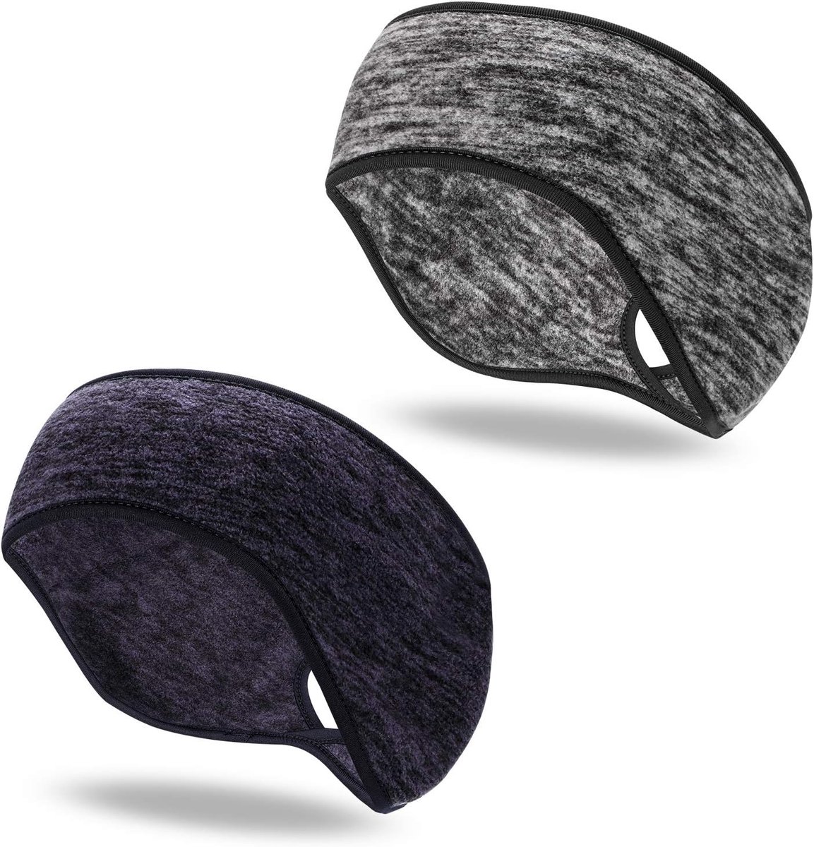 QKURT Bandeau d'oreille léger, Bandeau d'hiver léger Cache-Oreilles Polar Sport pour Les Femmes Qui courent Le Yoga en - ShopVlot