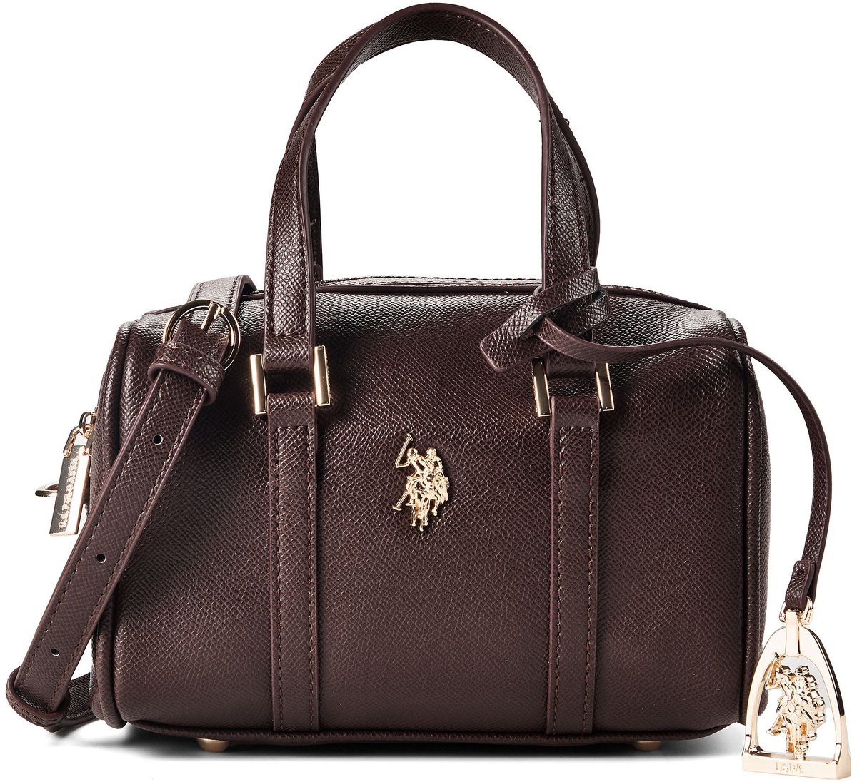 U.S. Polo Assn. Jones Handtas S 20 cm - Dames - dark brown