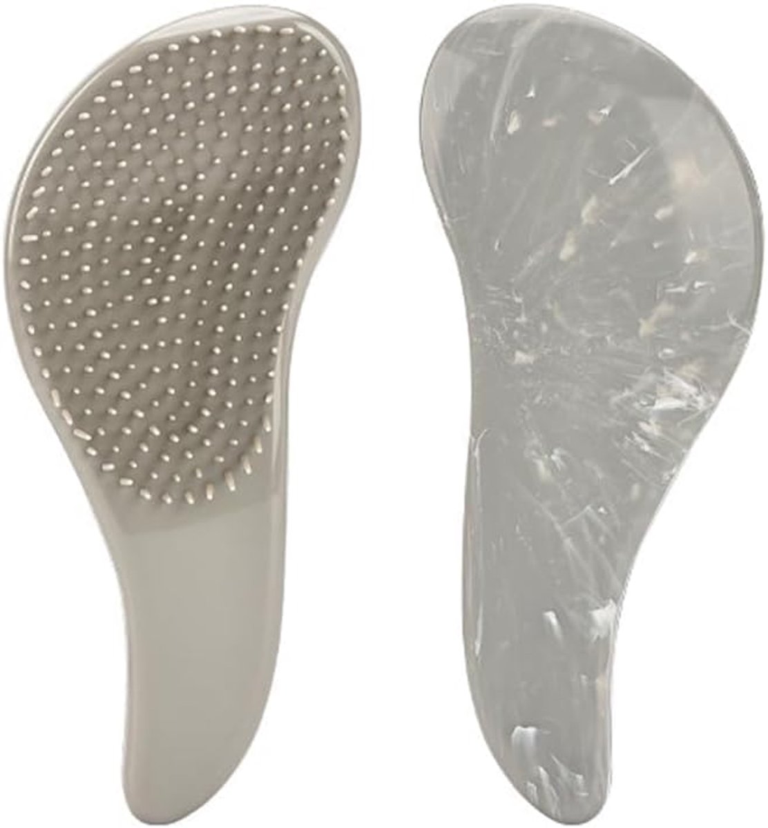 Haar kam voor krullend haar - silicone - zachte massage - ontspannende ervaring - ShopVlot