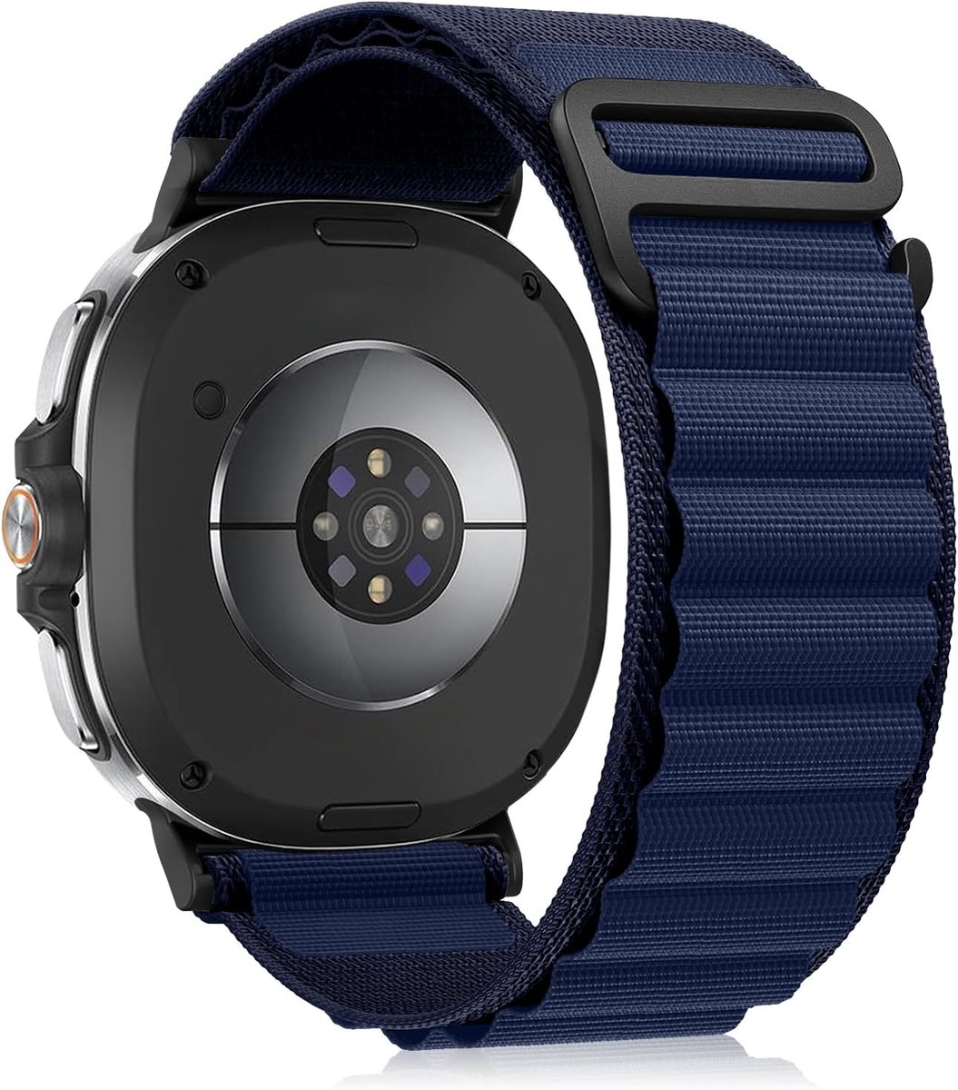 Horlogeband voor Galaxy Watch 8 - 44 mm/40 mm - Nylon Titanium G Haak - Comfortabele vervangband - ShopVlot