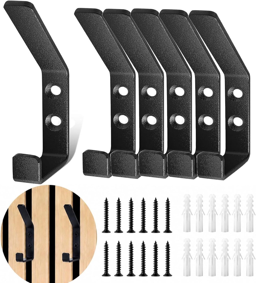 6Pcs haken voor akoestische platen wandhaken voor akoestische panelen - ShopVlot