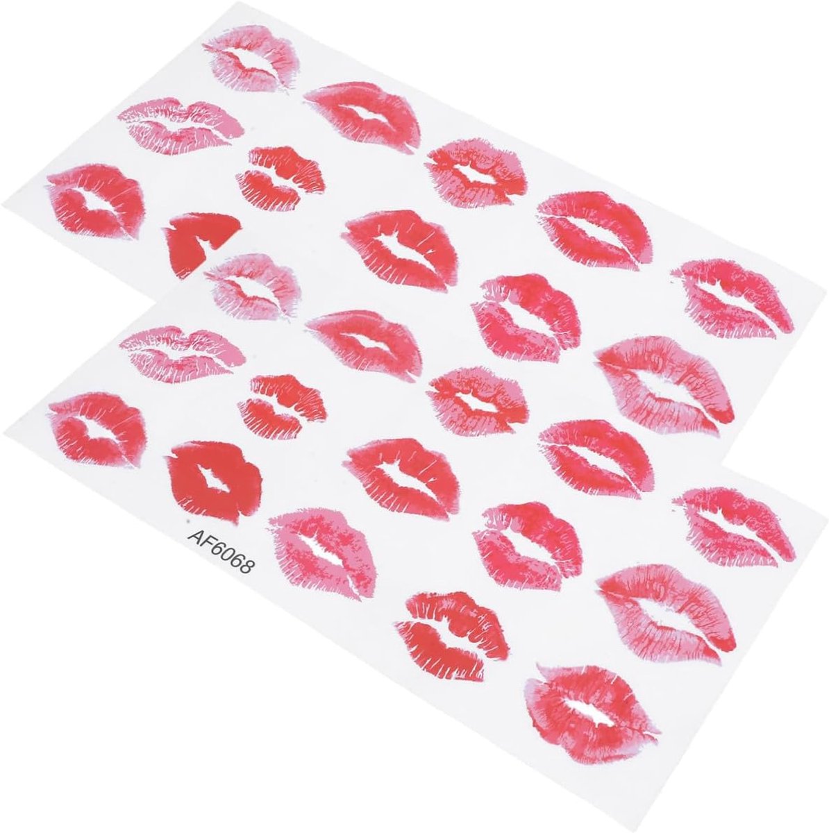 UKCOCO Lippenstift Stickers Muursticker Sterk Zelfklevend Decoratie Thuis Feest Party - ShopVlot