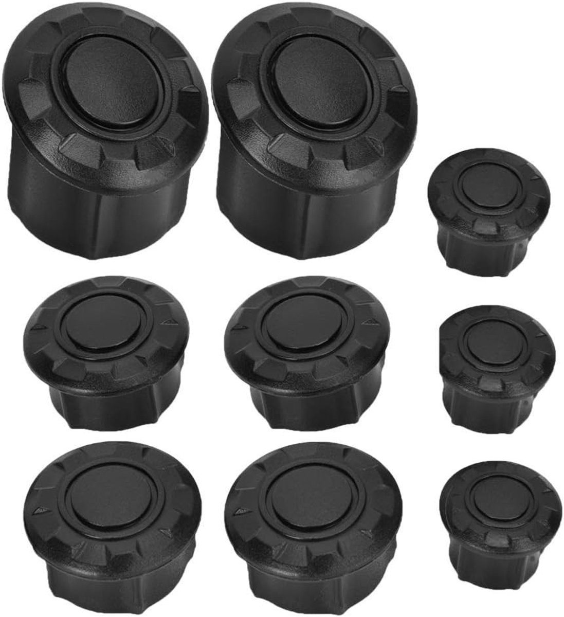 Motorfiets Frame Caps Socket Kit - Vervangingsdecoratie voor R1250GS LC - Modificatie R1200GS - Eenvoudige installatie - ShopVlot