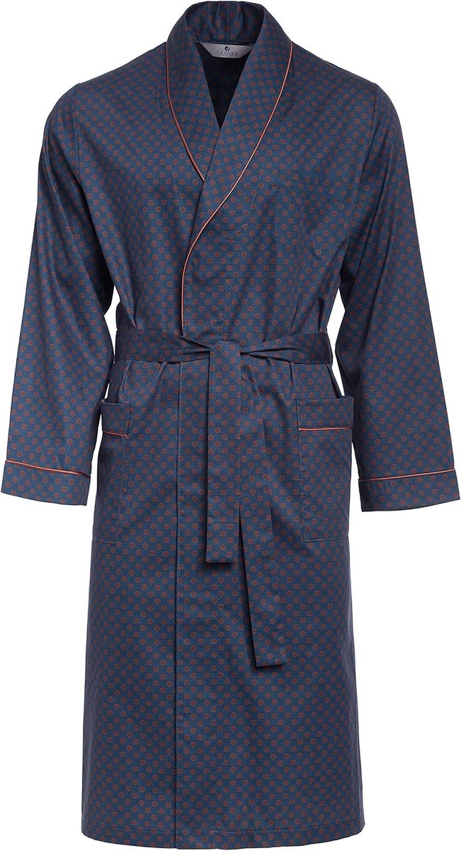 Dressing gown heren - Elegant 100% katoen - Comfortabel en ademend - Perfect voor ontspanning - ShopVlot