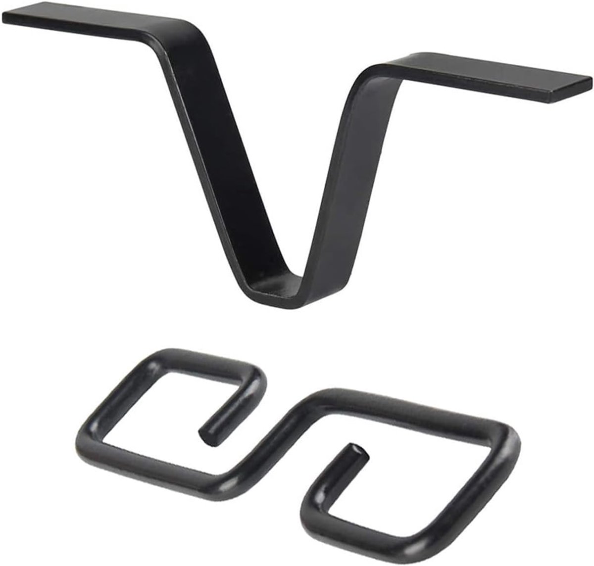 Regenton regenketting clip - V-vormig - koper - waterafvoer voor regenton - ShopVlot