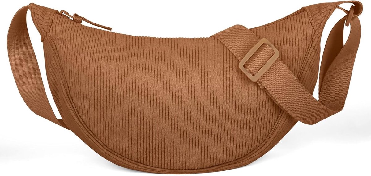 Schoudertas Half Moon - Nylon Dumpling Bag - Verstelbare band - Casual tas voor dagelijks gebruik - ShopVlot