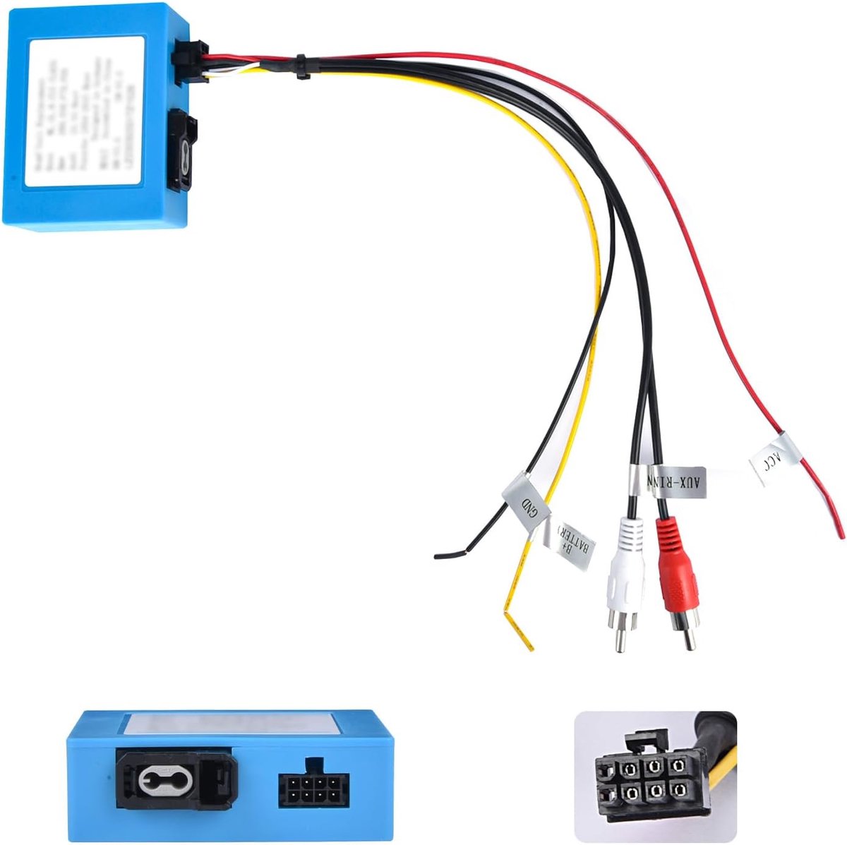 VECHTEL Fiber Optic Decoder - Compatibel met Mercedes-Benz en Audi - Eenvoudige installatie - ShopVlot