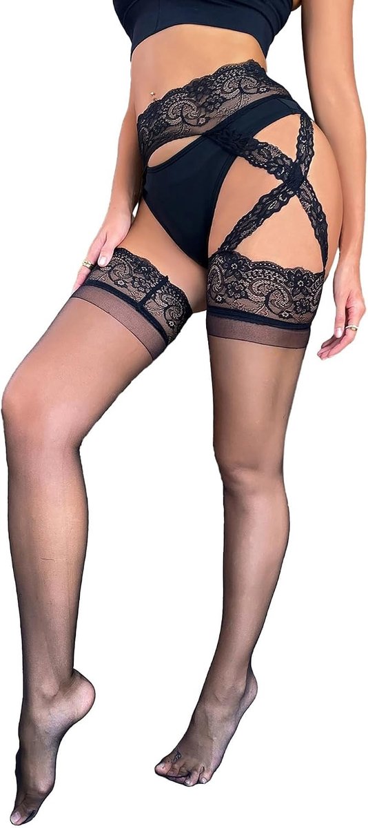 Tights 20 Denier Transparant - Sexy Hoge Taille - Lichtgewicht en Ademend - Perfect voor Elegante Outfit - ShopVlot