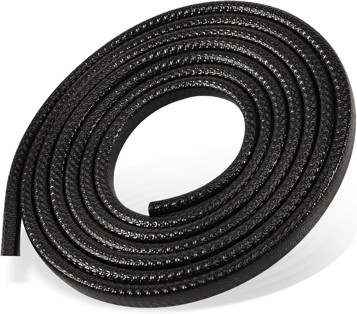 Deurrubber 10 m - rubber met staalinzet - U-vormige profiel - bescherming voor autodeuren - ShopVlot