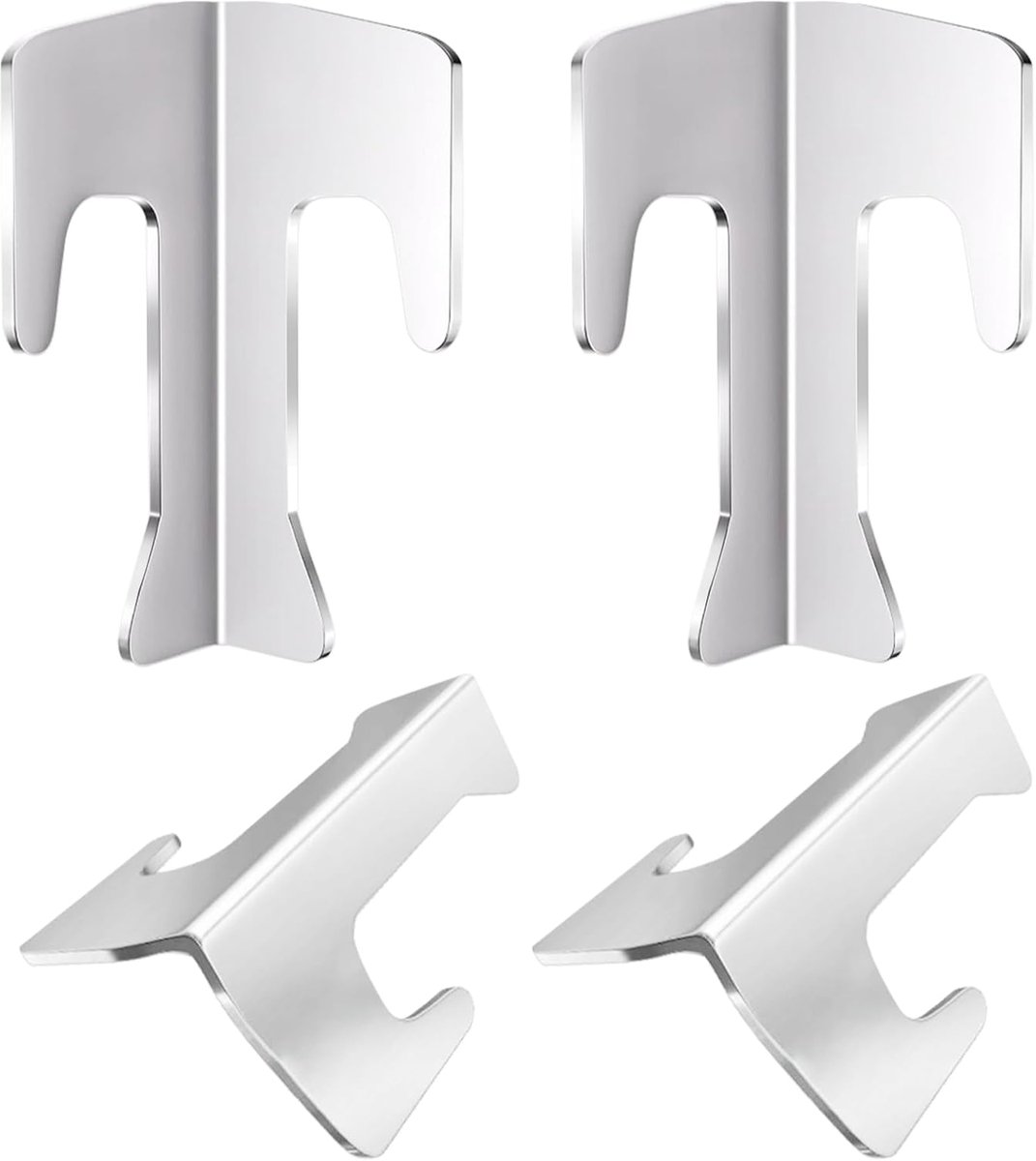 Fire Plate Spacers Set van 4 - Hoogwaardig RVS - Universeel voor Vuurschalen en Barbecues - Eenvoudige Montage - ShopVlot