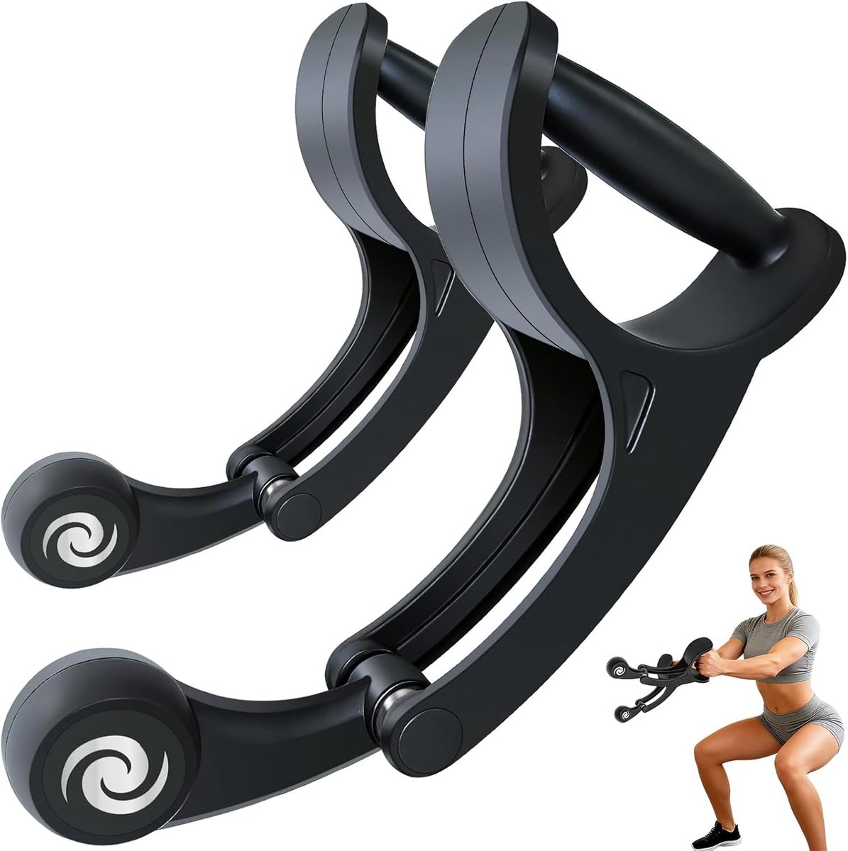 Battle Rope 2 Pack - 360° Rotatie - Zonder Touw - Ideaal voor Krachttraining - ShopVlot