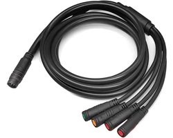 E-bike connection, 1T4, extension cable, 105 cm, connection for e-bike, gas brake, display, accessories for electric - ShopVlot