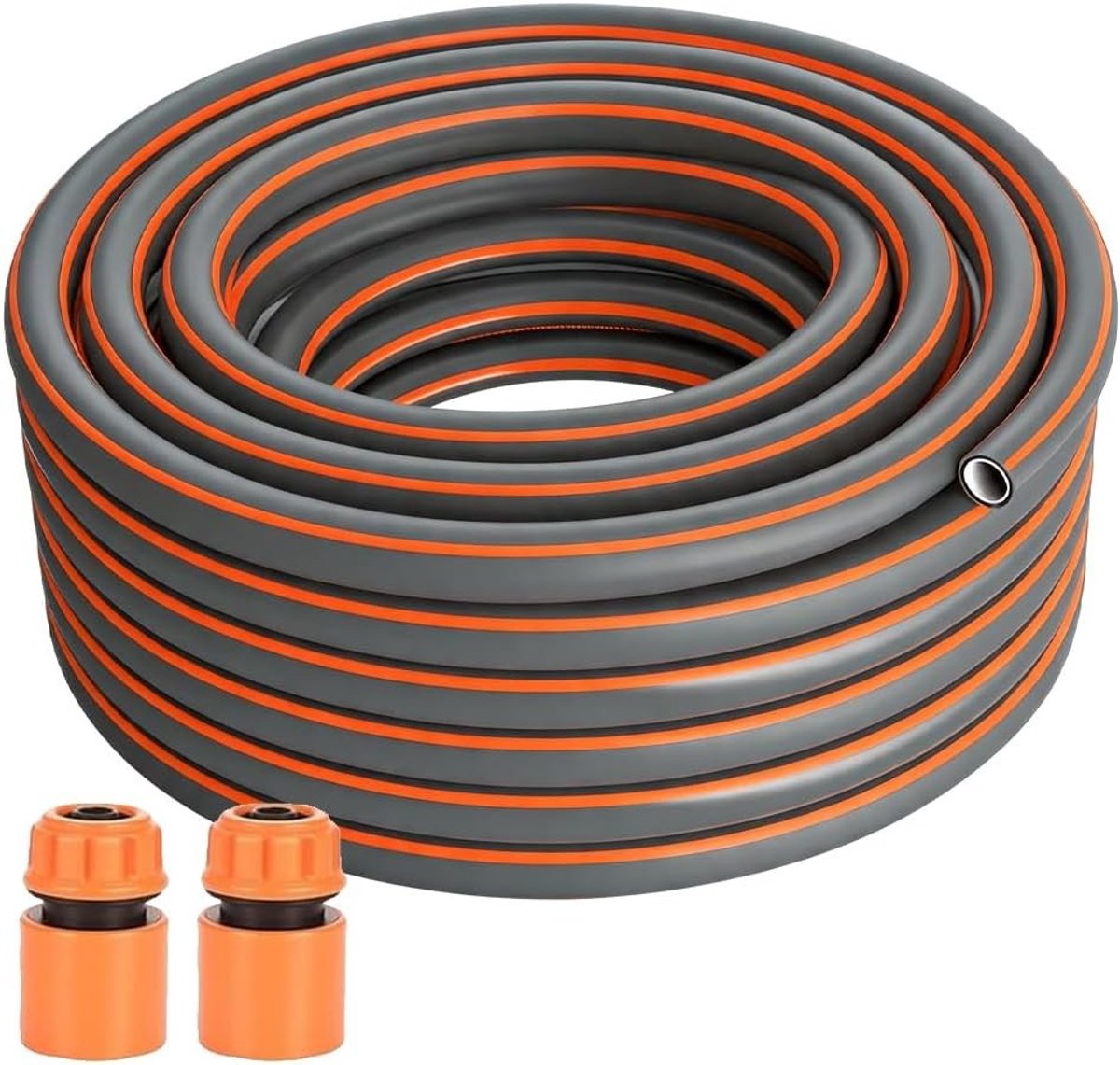 Flexibele 10 m Tuinslang - UV-bestendige Irrigatieslang voor Tuin, Balkon en Terras, 4-laags en 1/2 inch