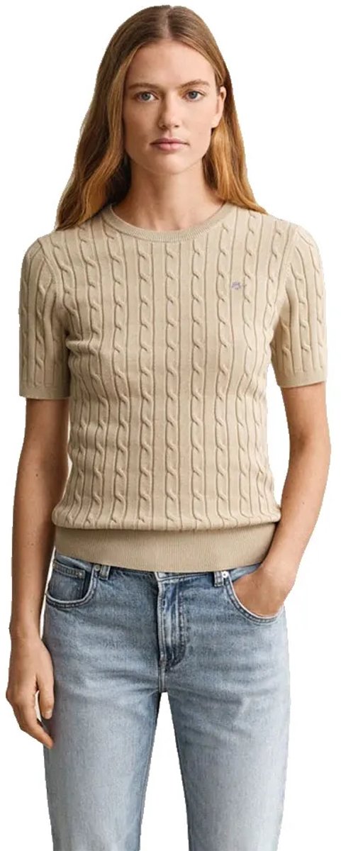 Gant 4800105 Trui Beige L Vrouw