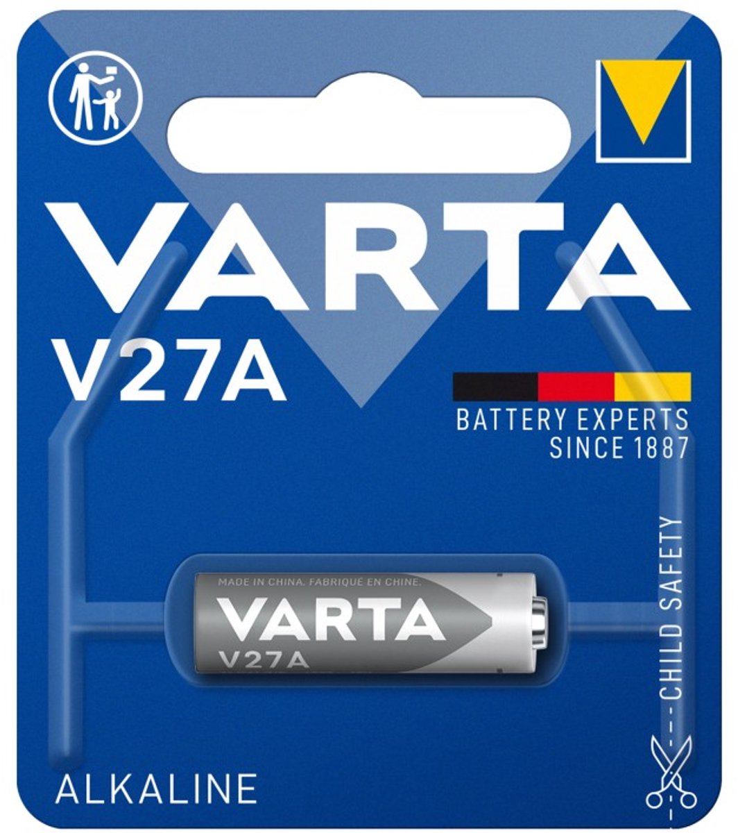 Varta - Varta V27A 12V Batterij Zilver/Blauw - 30 Dagen Niet Goed Geld Terug