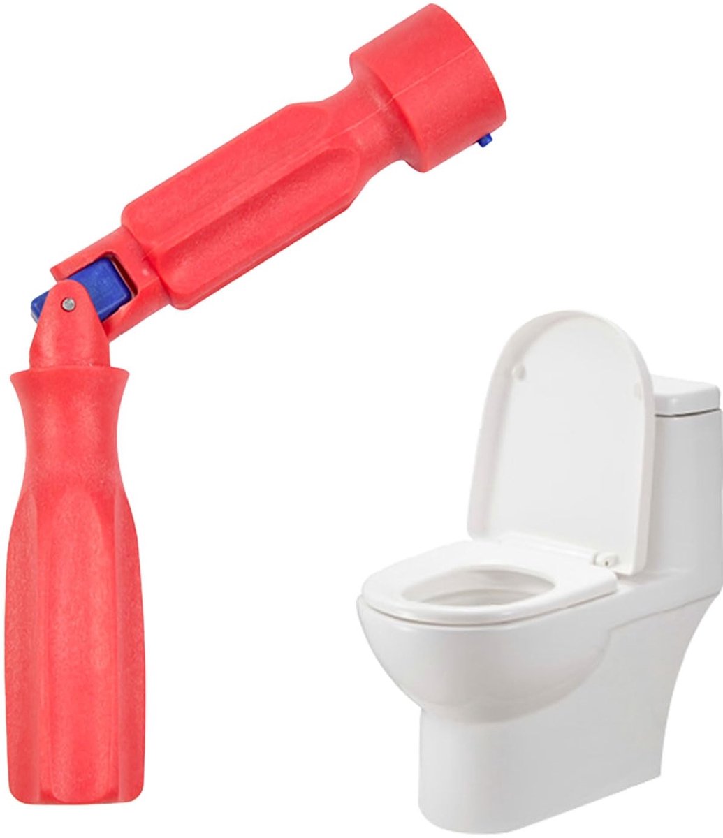 Dailygoods- Montagesleutel Universeel - Toiletbril Bevestiging - Montagegereedschap - Multifunctioneel Design - Duurzaam - Compact 20 x 3 x 2,5 cm - Toiletbrilmontagesleutel