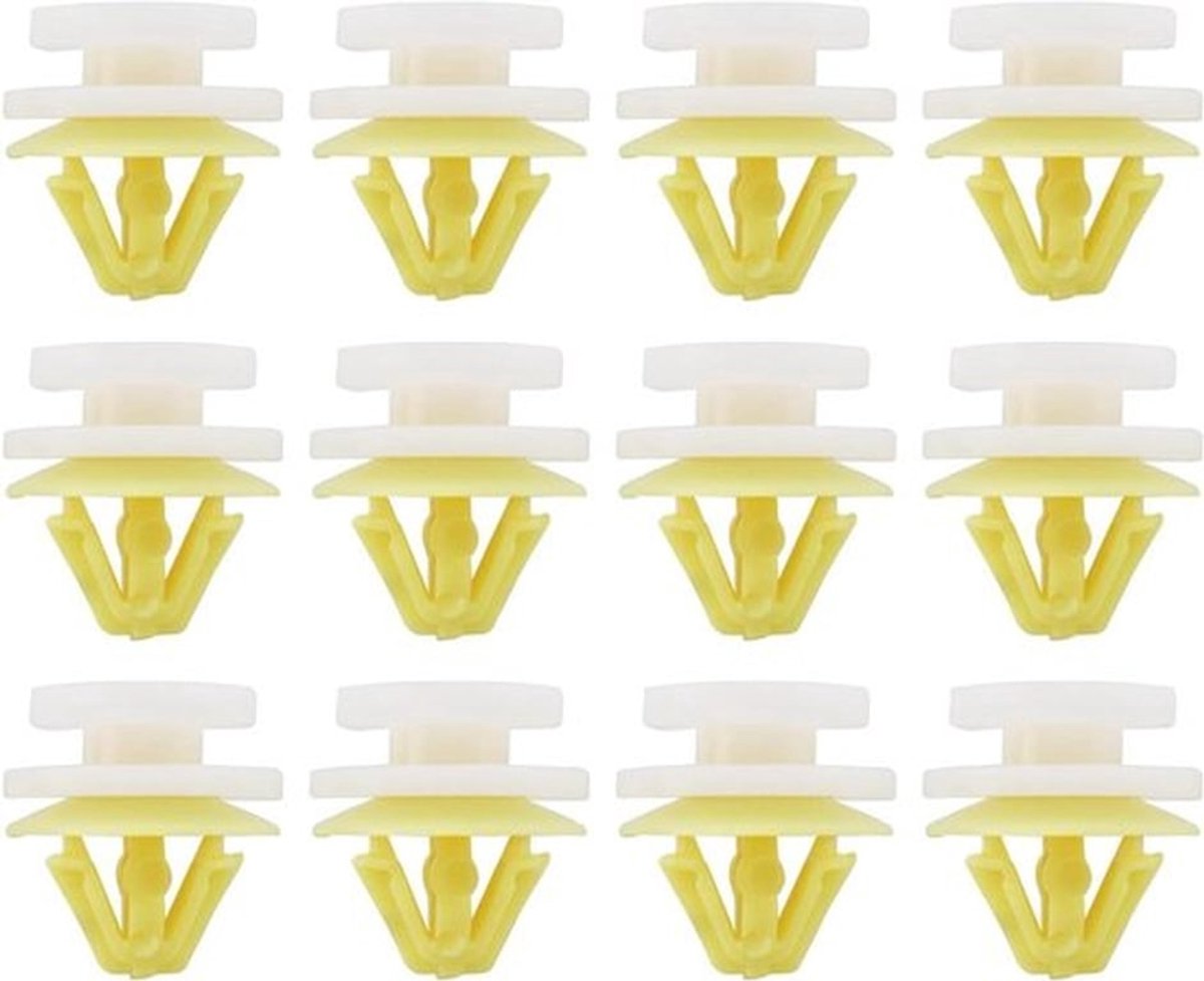Deurkaartpaneel Trim Clips - Bevestigingsmiddelen - 50 stuks - Interieur - Compatibel met Vauxhall Renault Volvo - Retainers Moulding Boot Dak Clips.