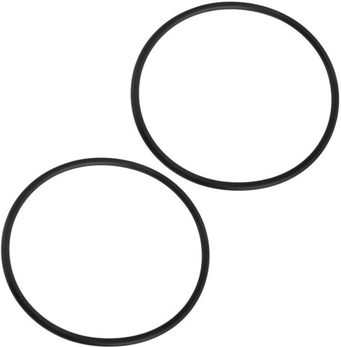 - Zandfilter zeefdeksel - Afdichting - O-ring - O-ringen - Afdichtringen - P6563 - Compatibel met zwembadfilters - Zwart - 2 stuks