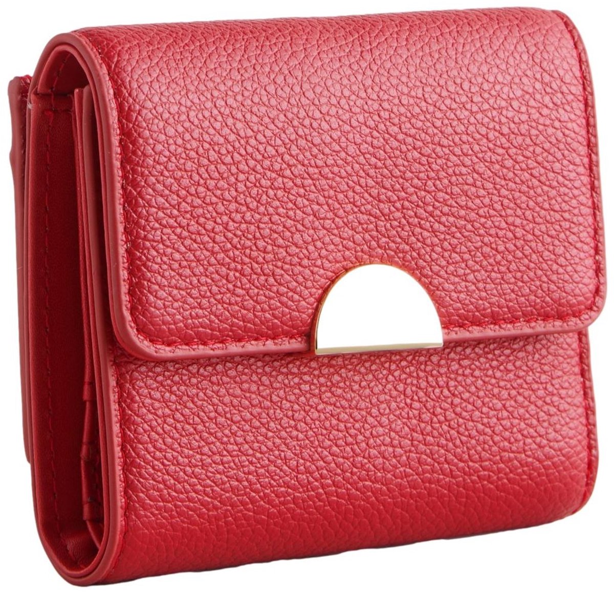 Next - Dames - Midi-portemonnee met overslag - Rood