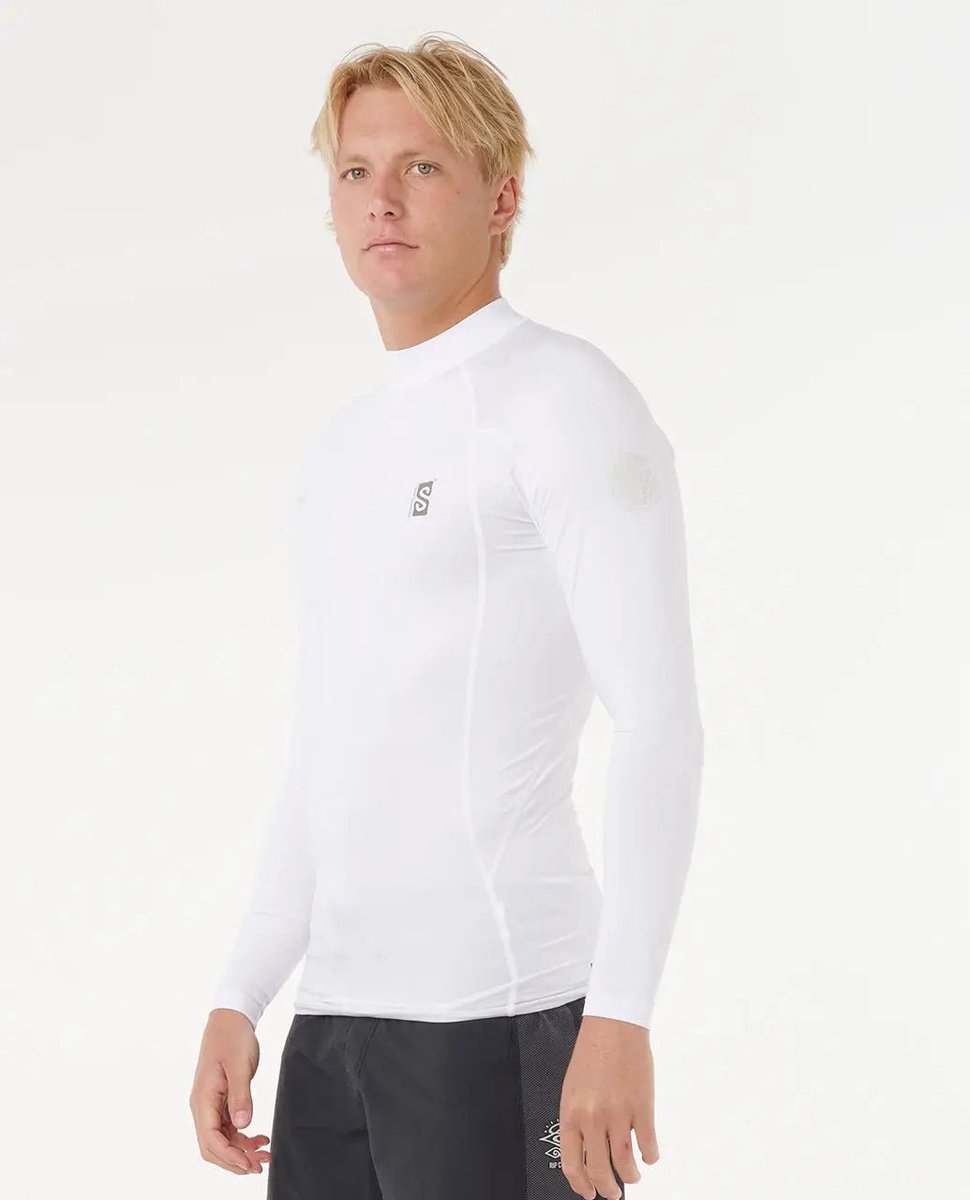 Rip Curl Search UPF Perf L/S - White