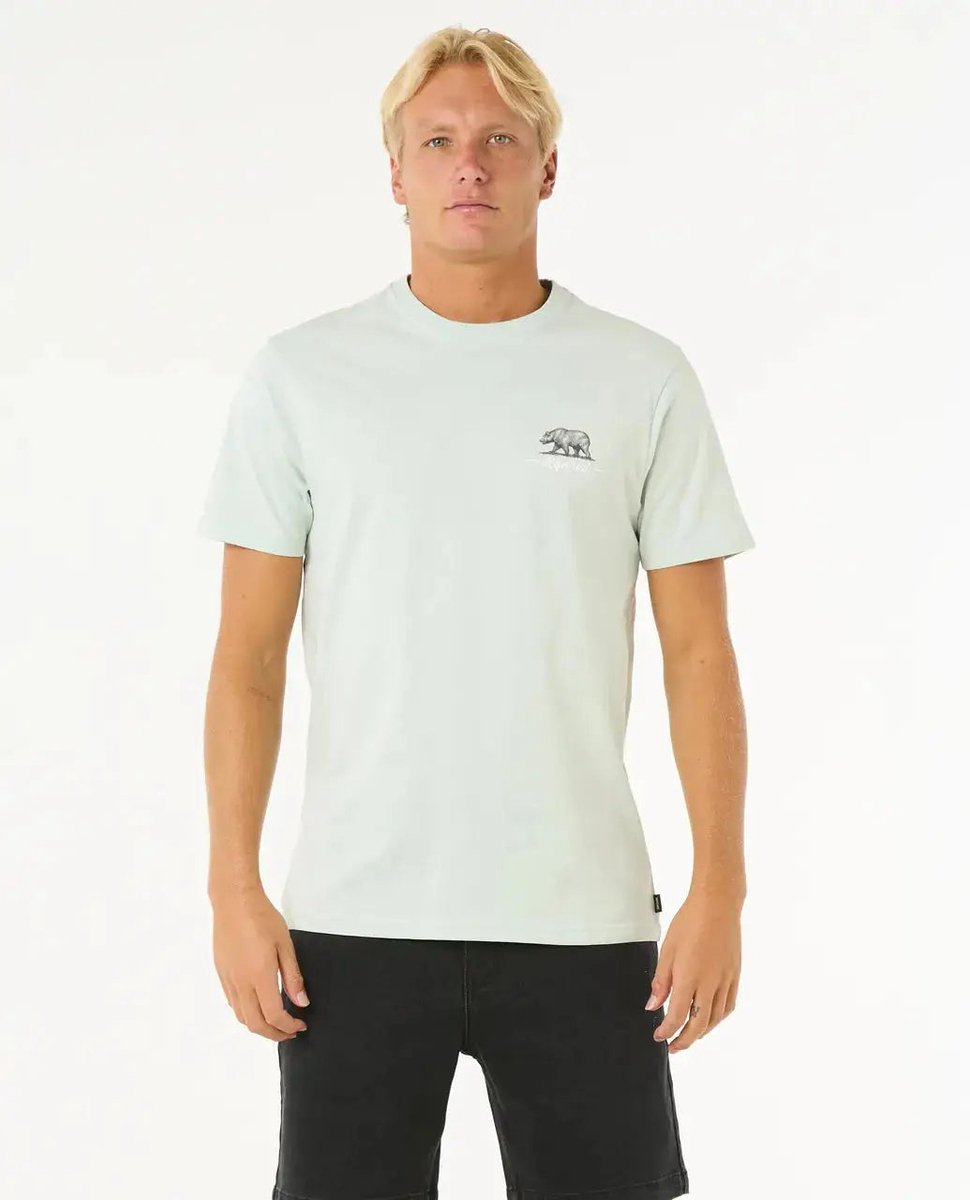 Rip Curl Desti Animals Tee Blauw