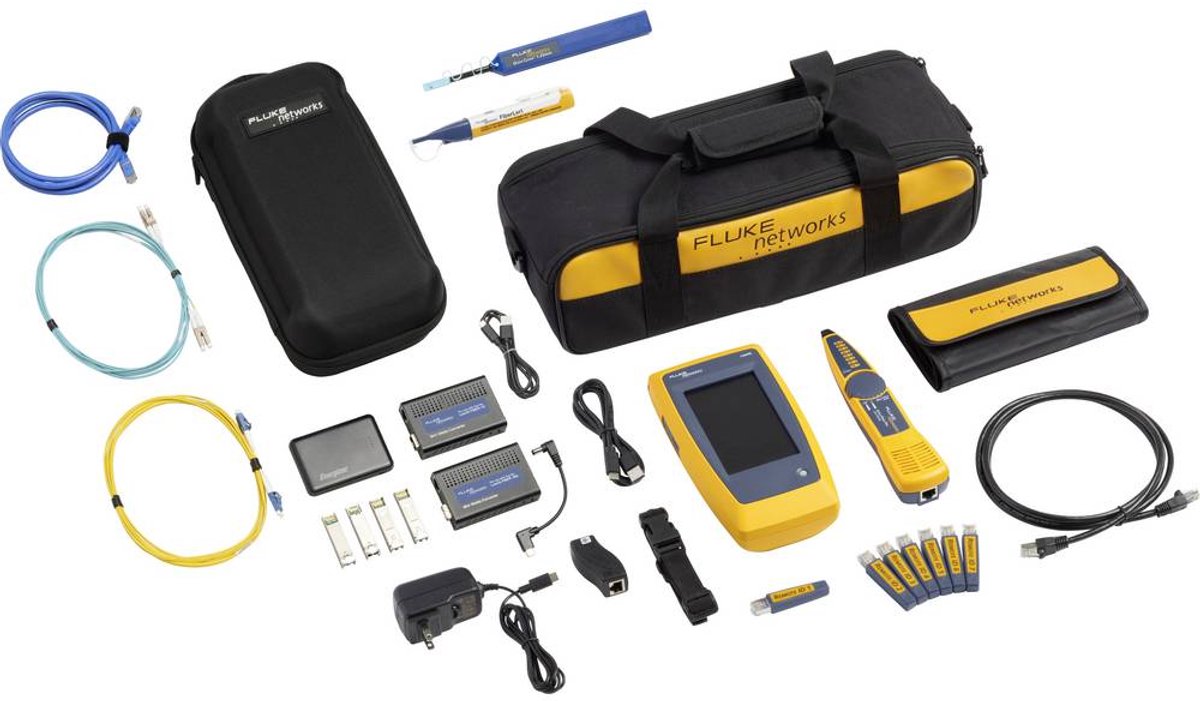 Fluke Networks LIQ-KIT-FMC Glasvezel-mediaconvertor Geschikt voor: Glasvezel, 1 Gbit/s, 10 Gbit/s