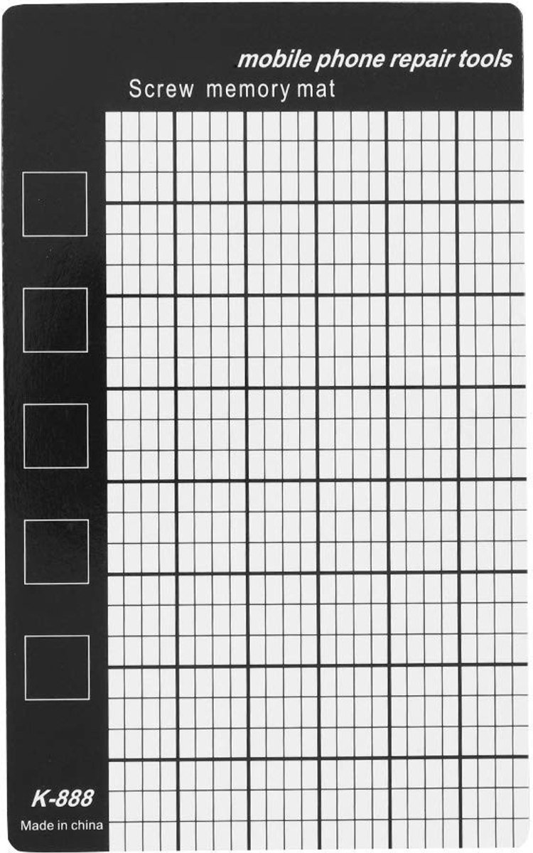 Draagbare Magnetische Pads met Geheugenfunctie voor Reparatietools - Ideaal voor Schroeven en Organisatie