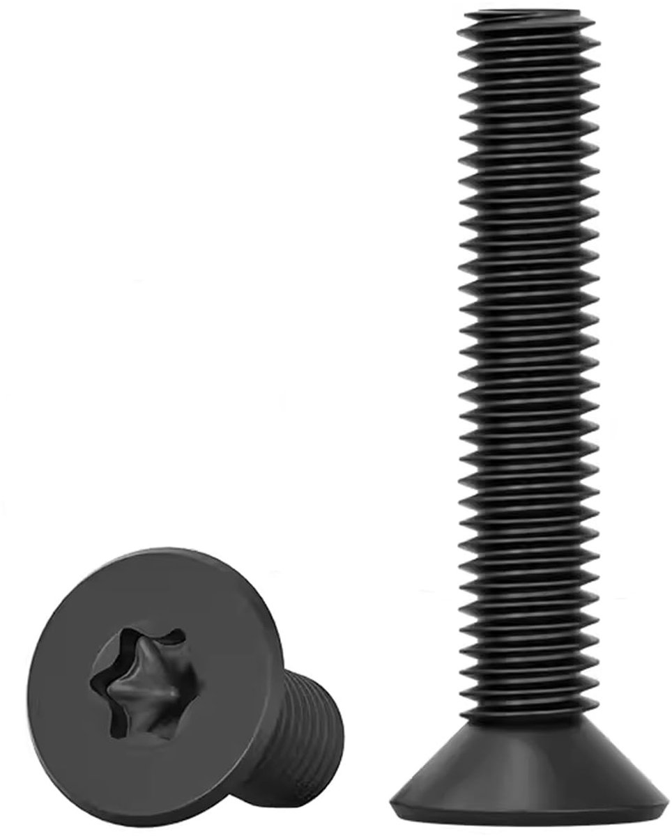 20 stuks M5 X 40mm verzonken schroeven met Torx kop, roestvrij staal 304 voor machines en meubels