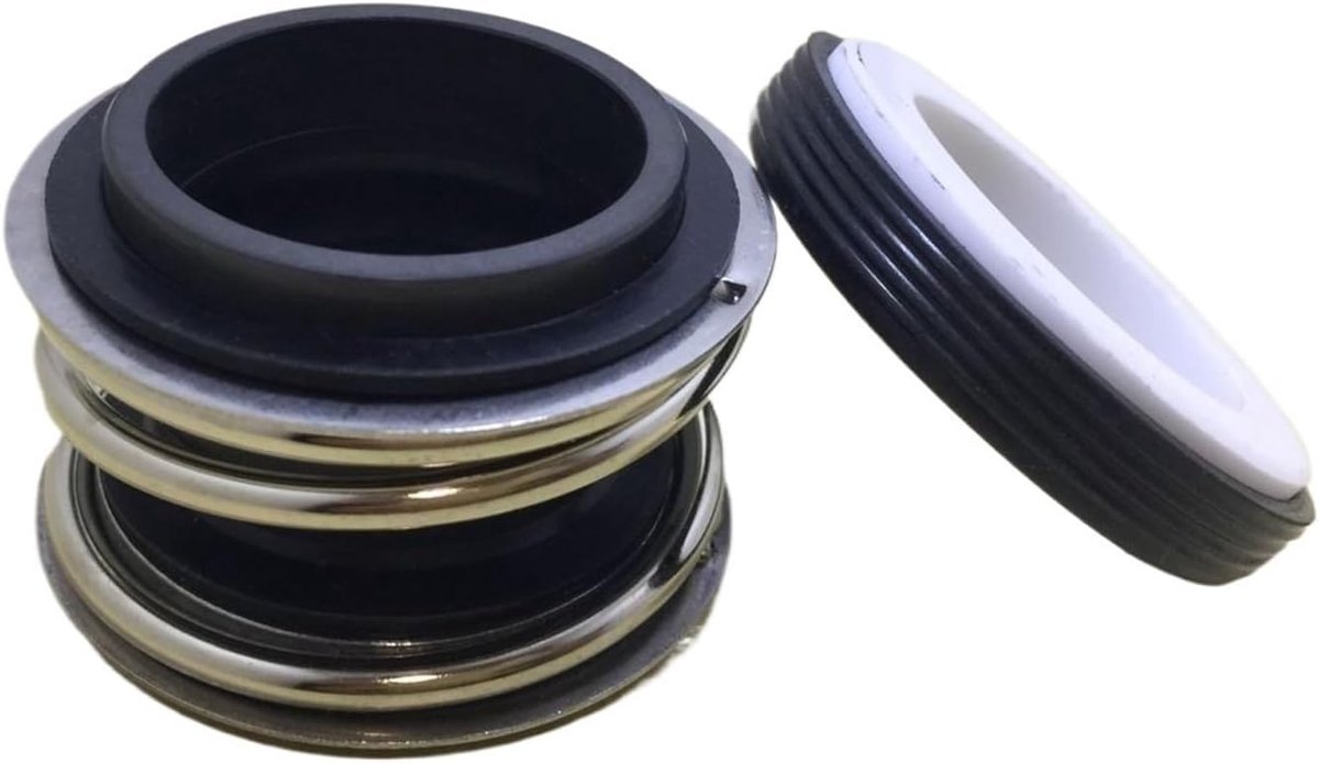 Mechanische Afdichting - Asafdichting Pomp - Lekkage Voorkomen - Carbon Keramiek NBR - 38mm As - Zwart