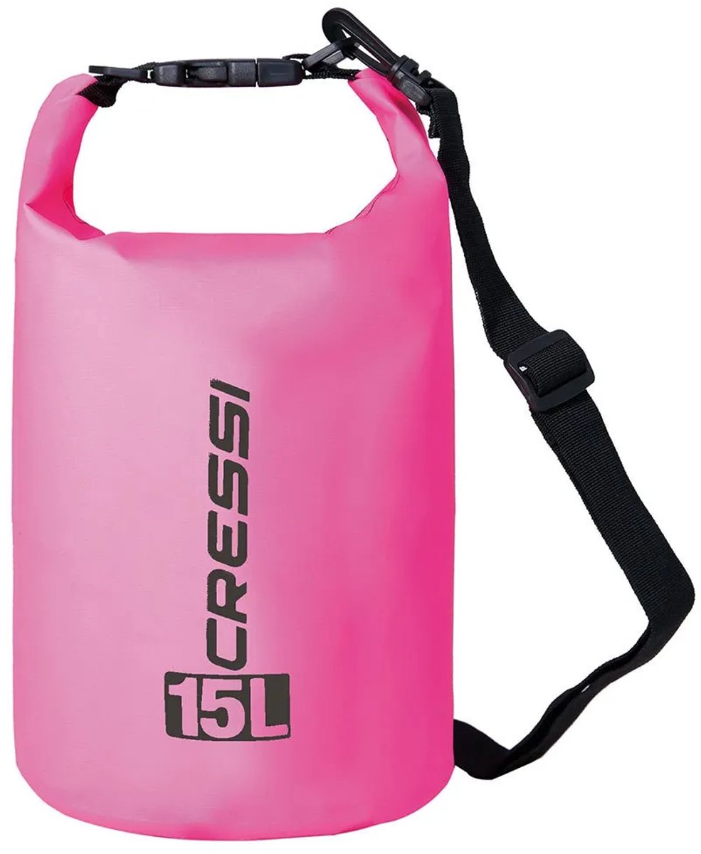 Cressi Pvc 15l Droge Zak Roze