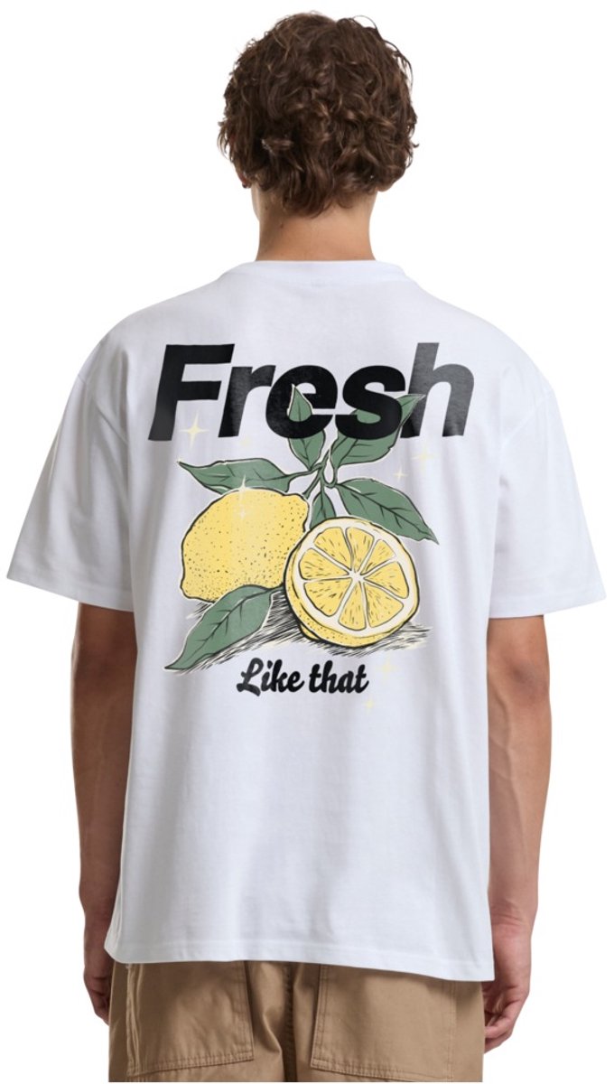 Mister Tee Fresh Like That Oversize Heren Tshirt XL Wit