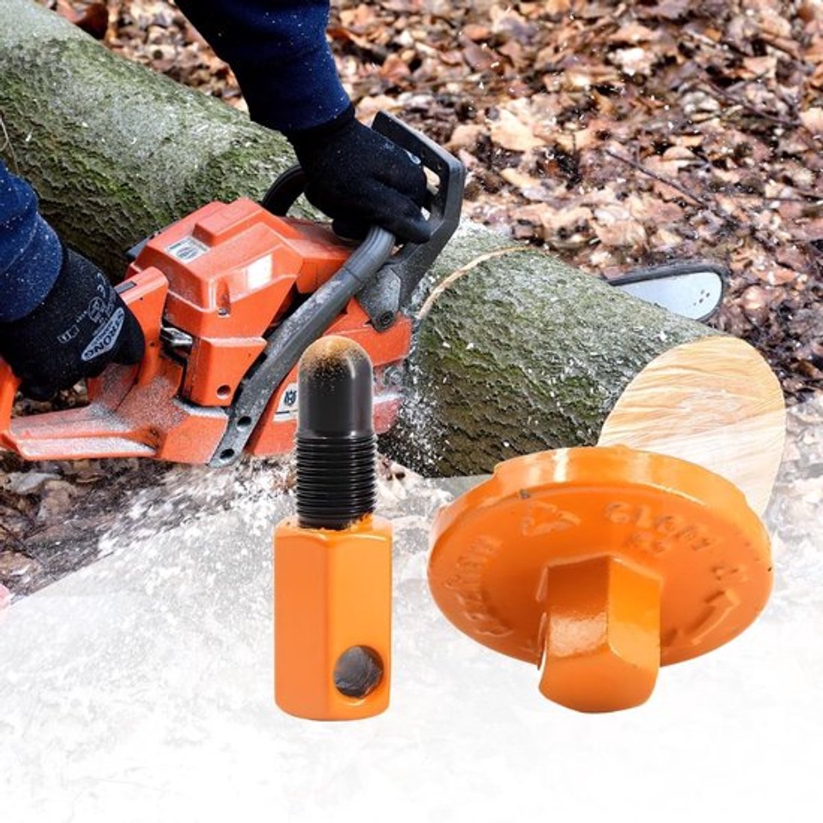 SPHProducts - Zuigerstopper - Koppelingsdemontage - Universeel Gereedschap - Oranje