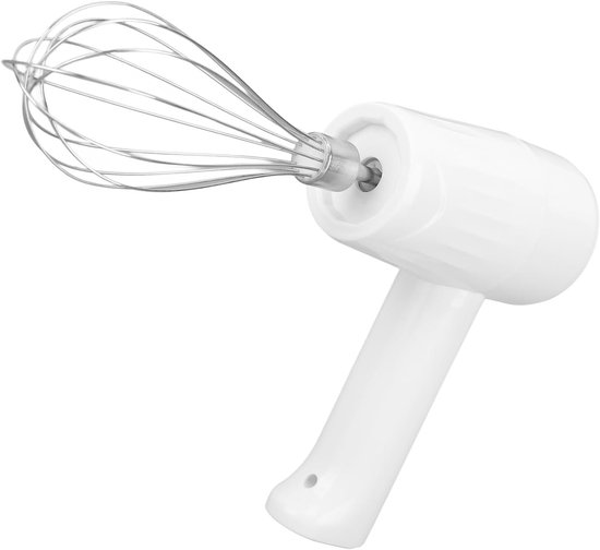 Elektrische Handmixer - Keukenmixer Klopper - Thuis Bakken Koken - Met Hakmolen - 250 ml - Wit — afbeelding 4