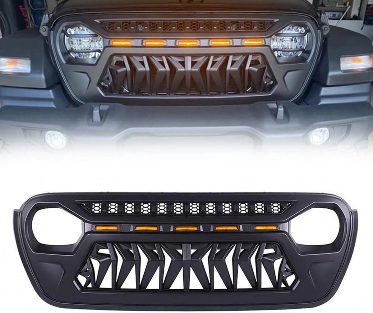 Auto Radiator Roosters - Voorkant Grille - Voertuig Styling - Goede Luchtinlaat - 10x10x10 mm - Zwart