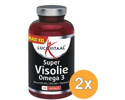Lucovitaal Lucovitaal 2x Super Omega 3 Visolie (210 ) - 210 stuks