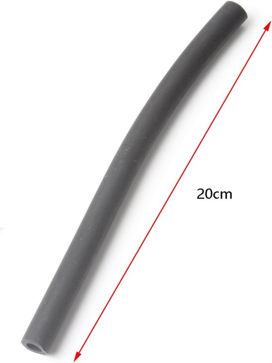 Ventiel Slang - Kite Pomp - Watersport Onderhoud - Duurzaam Nylon Materiaal - 4 Stuks - Zwart — afbeelding 4