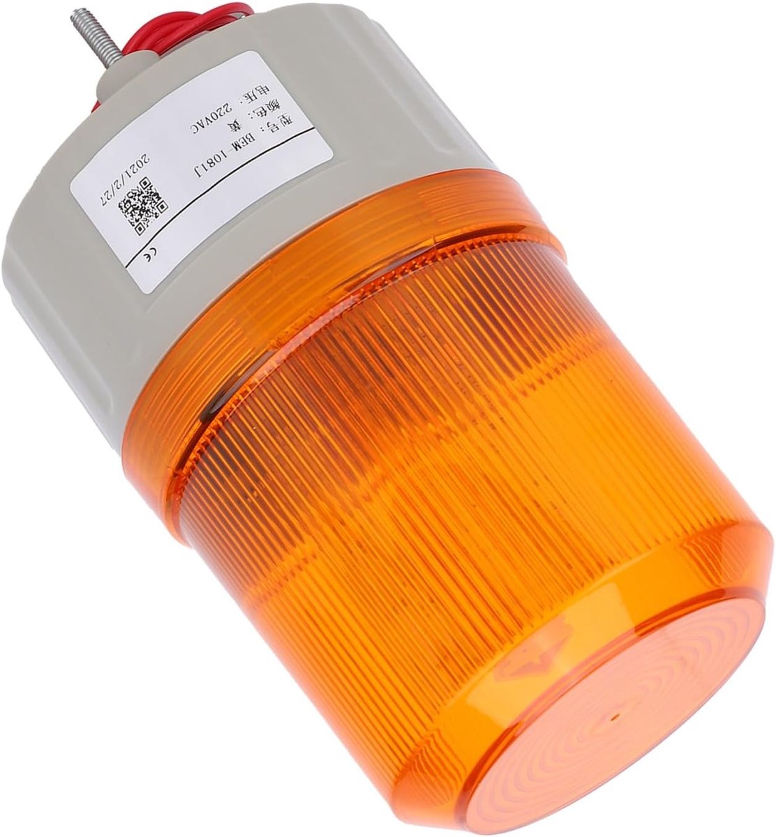 Waarschuwingslampje LED - Noodalarm - Veiligheid signaleren - 360 graden dekking - 16 x 9 x 9 cm - Geel