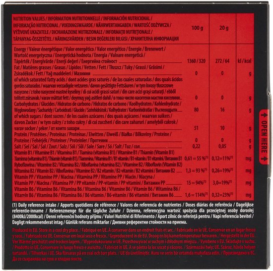 Isostar Energy Booster - Koolhydraatrijke energiegel - Cola - 5 x 20 gr — afbeelding 3