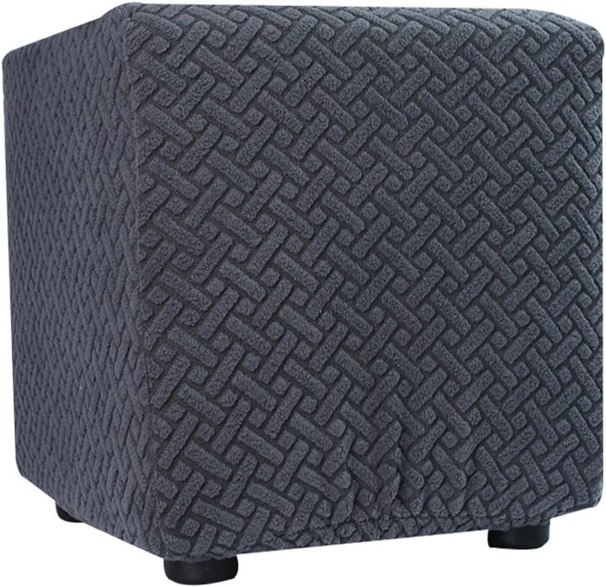 Voetenbankhoes Elastisch - Ottomaanse Cover - Woonkamer Decoratie - Hoge Stretch Stof - 50x50/60x60 cm - Kleur #2
