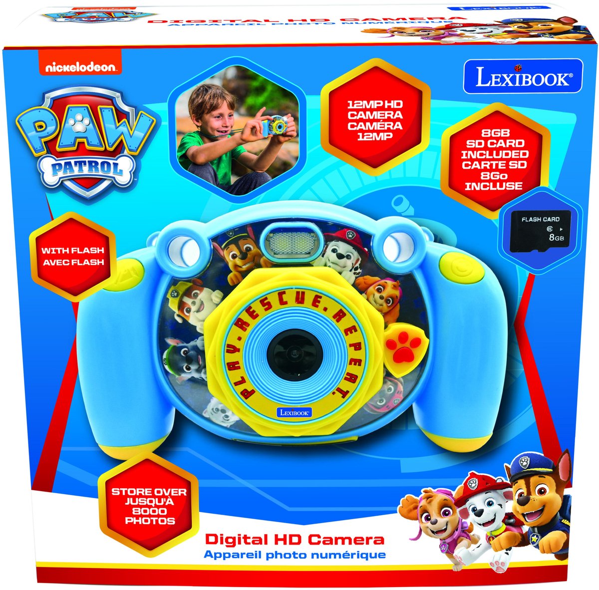 Paw Patrol Starcam® Digitale HD camera met SD-kaart – foto 6