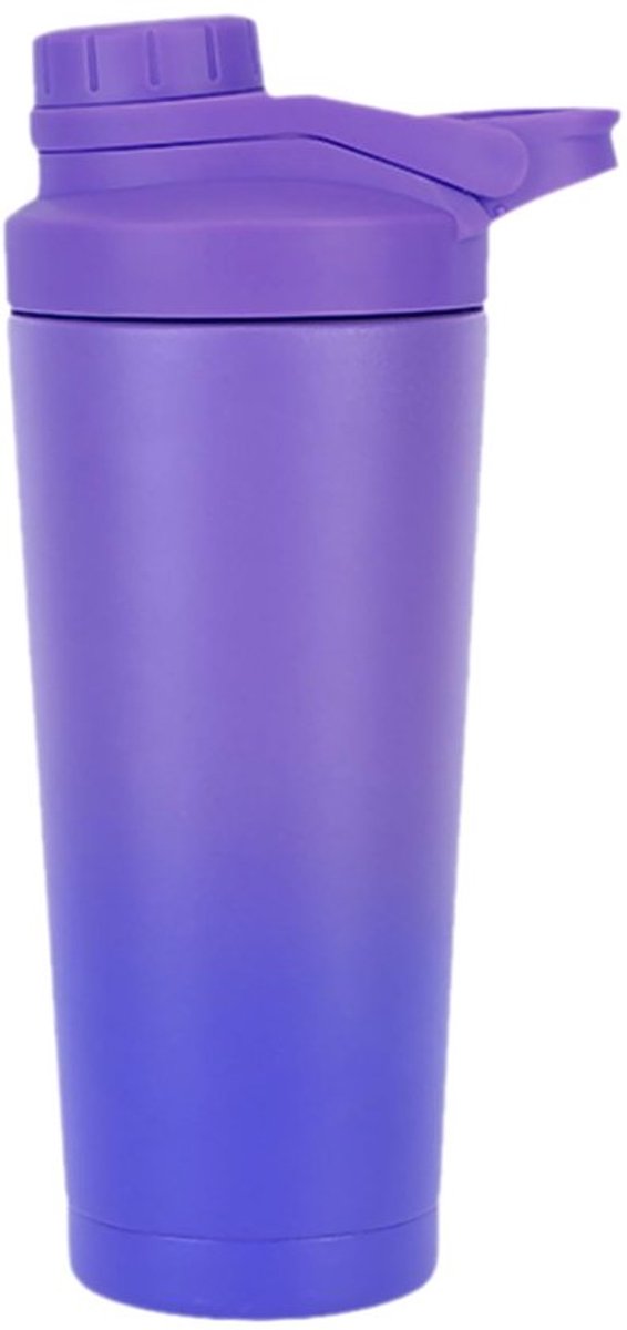 NTHProducts - Protein Shaker - 750 ml - Dubbele Wand met Vacuüm Isolatie - BPA Vrij